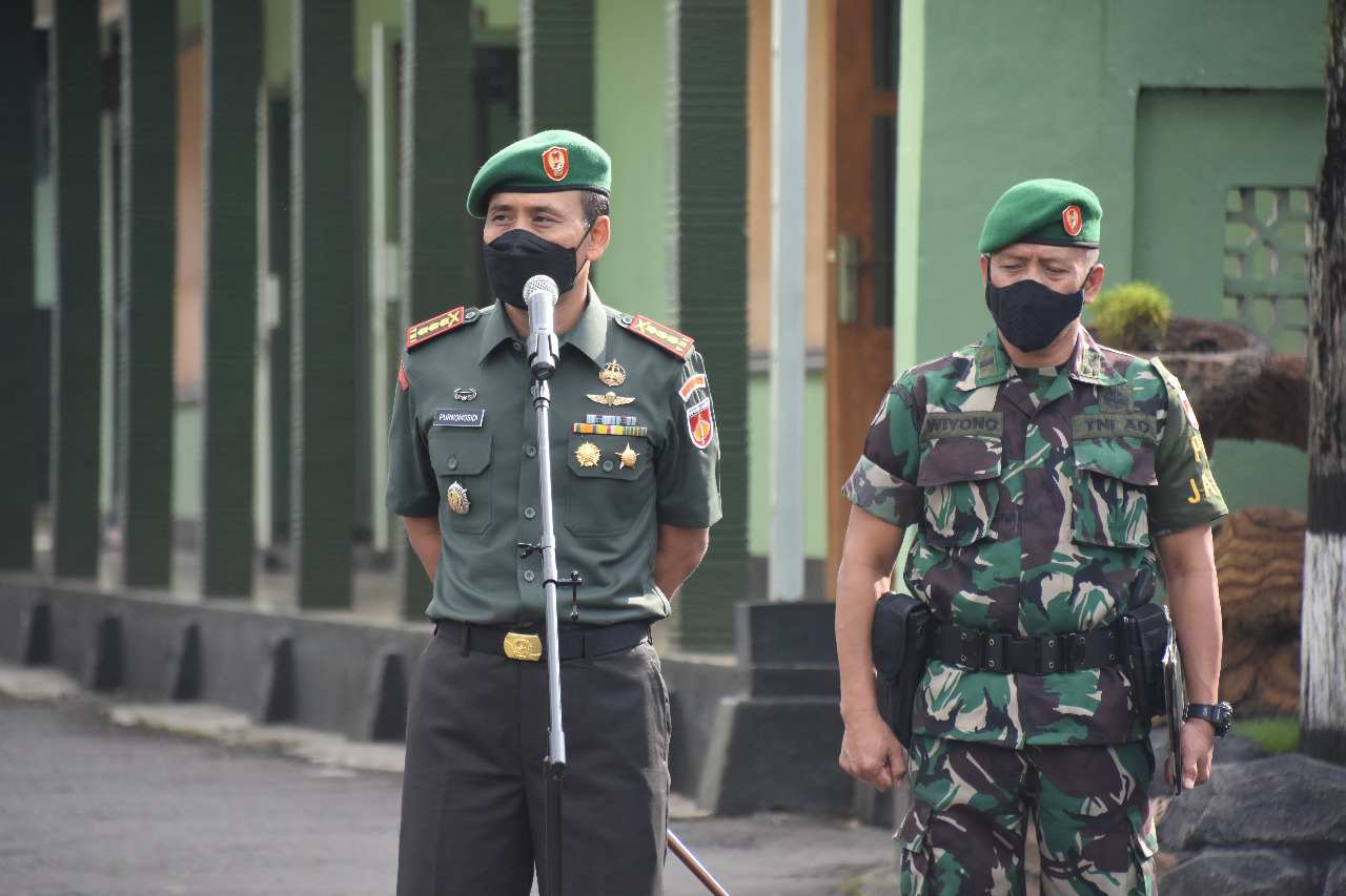 Ambil Apel Pagi, Danrem 073/Makutarama Perkenalkan Diri